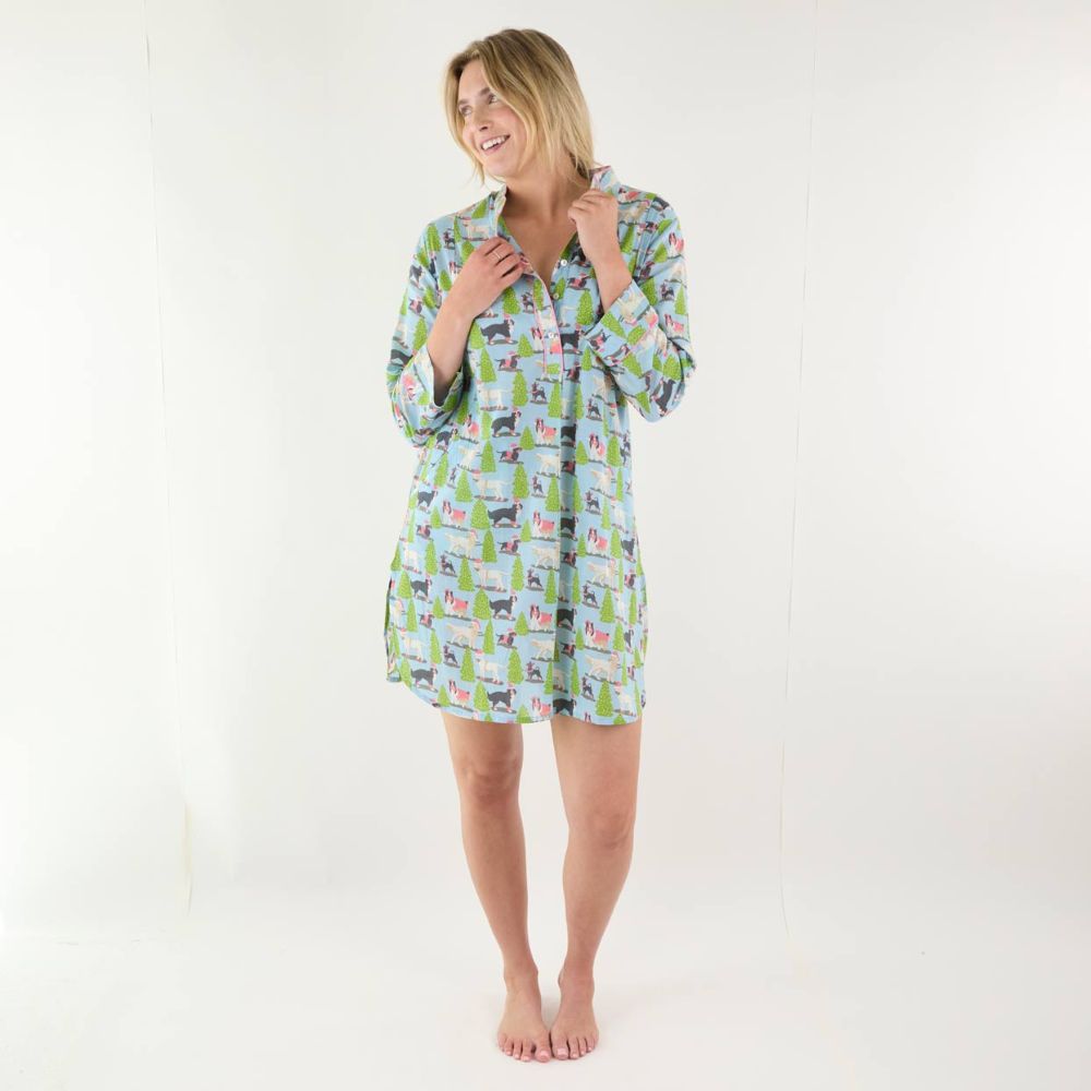 Picture of Merry Dogs Cotton Night Shirt