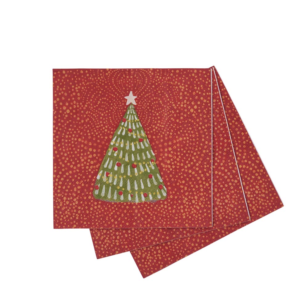 Picture of Filigree Trees Paper Cocktail Napkins (Pack of 25)