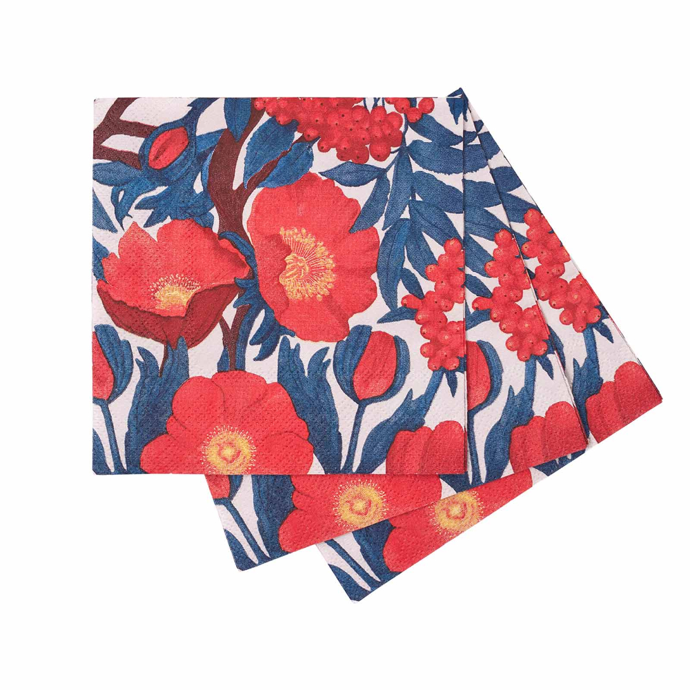 Picture of Icelandic Poppies Paper Cocktail Napkins (Pack of 
