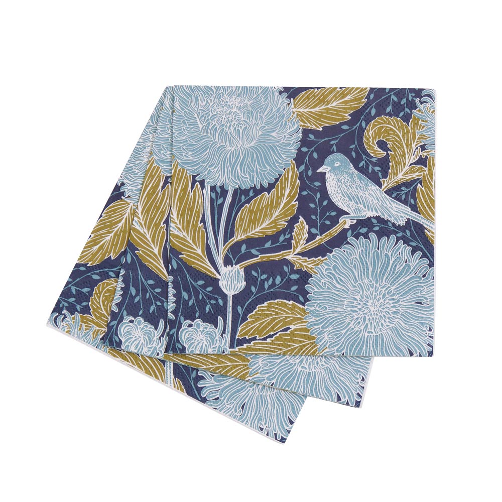 Picture of Chrysanthemum Bird Paper Cocktail Napkins (Pack of