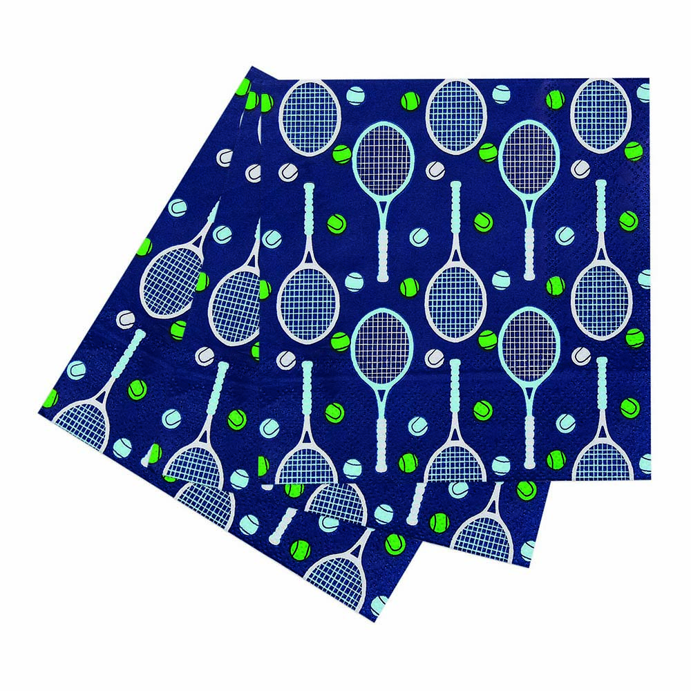 Picture of Tennis Paper Cocktail Napkins (Pack of 25)