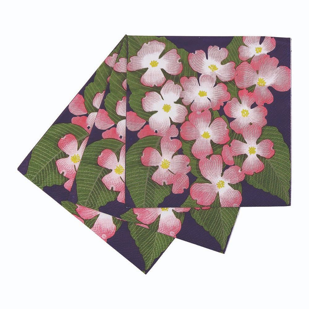 Picture of Pink Dogwood Paper Cocktail Napkins (Pack of 25)