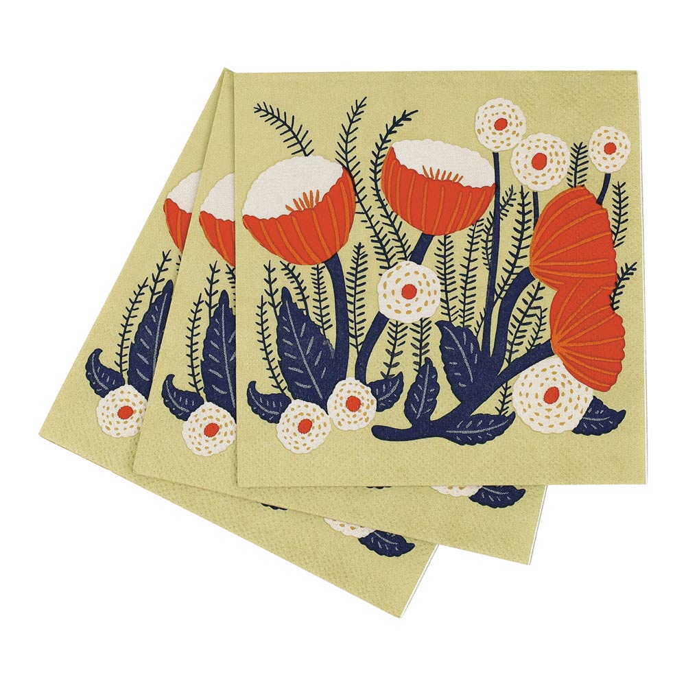 Picture of Buttercup Paper Cocktail Napkins (Pack of 25)