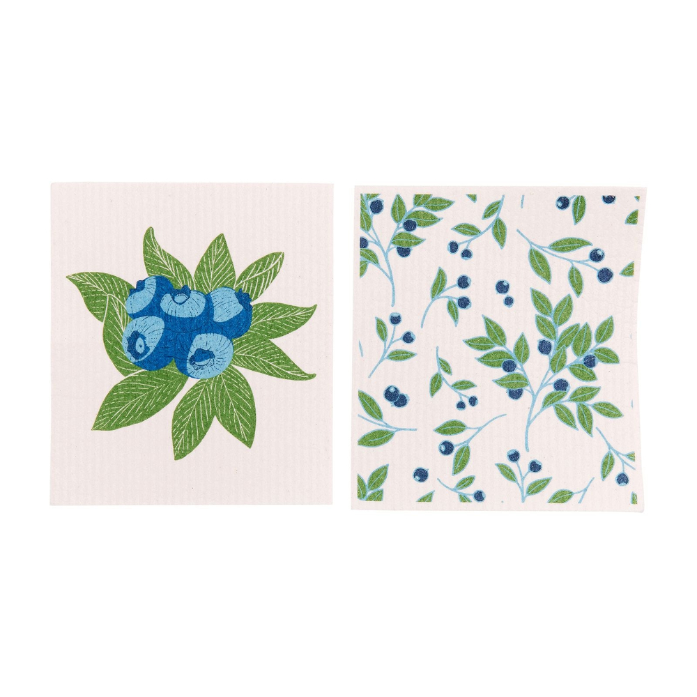 Picture of Blueberry Bunch blu Eco Sponge Cloths (Set of 2)