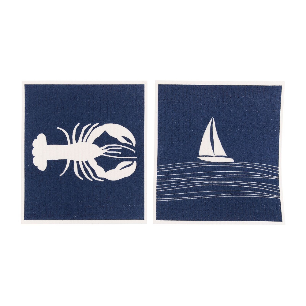 Picture of Seaside blu Eco Sponge Cloths (Set of 2)
