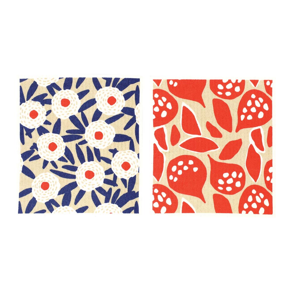 Picture of Buttercup Blooms blu Eco Sponge Cloths (Set of 2)