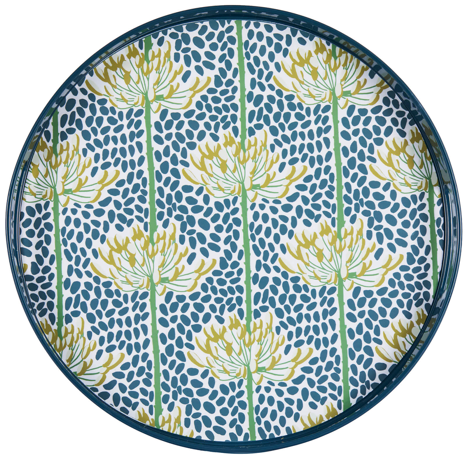 Picture of Meadow Round Lacquer Serving Tray