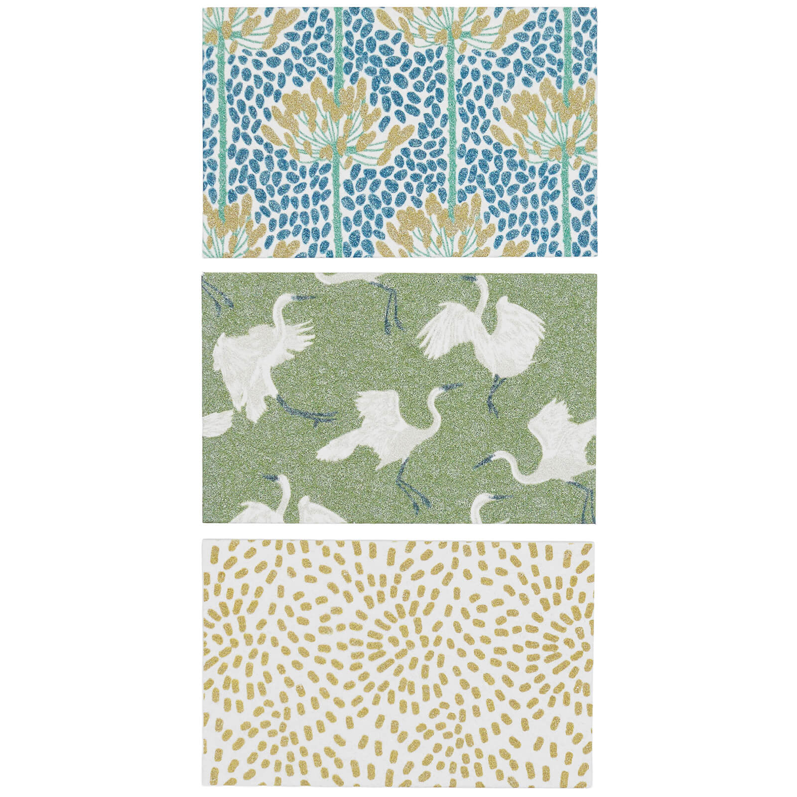 Picture of Egret & Reed Pop-Up Sponge Set 3