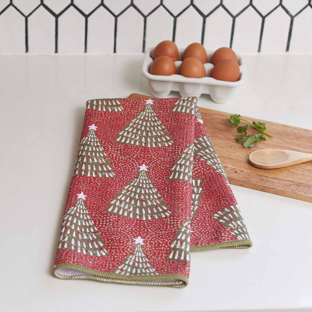 Picture of Filigree Trees Eco Kitchen Tea Towel