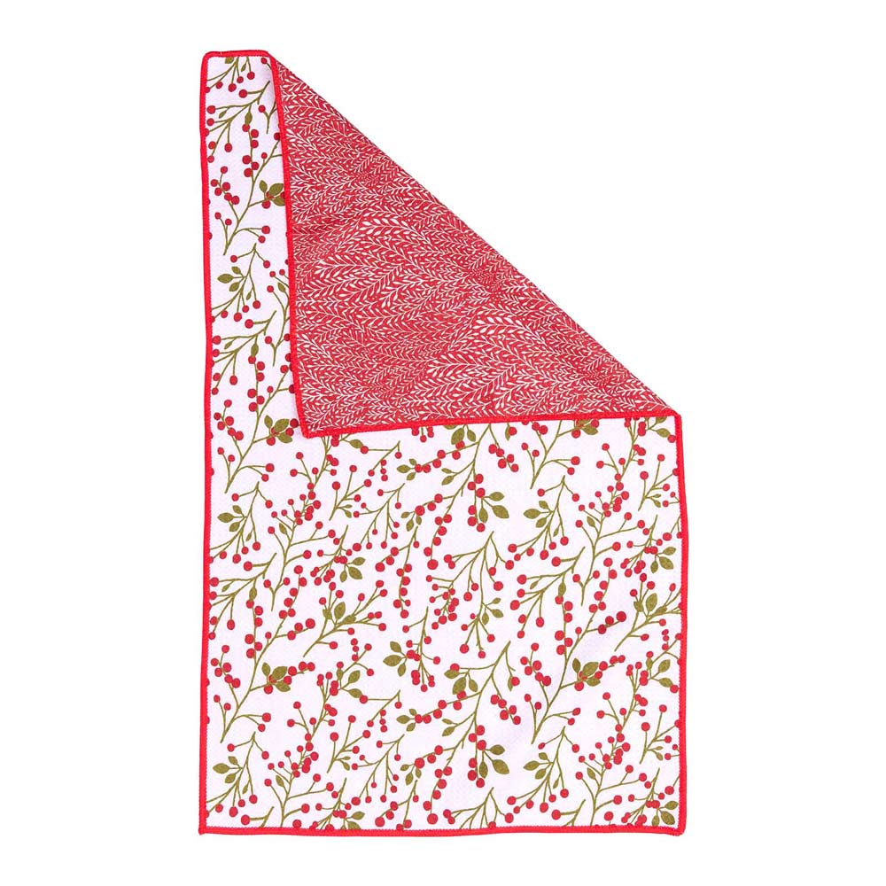 Picture of Red Berries Eco Kitchen Tea Towel
