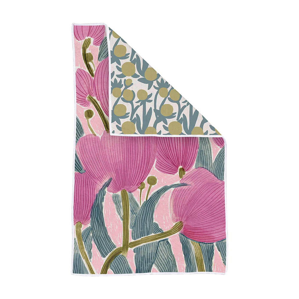 Picture of Tulip Blooms Eco Kitchen Tea Towel