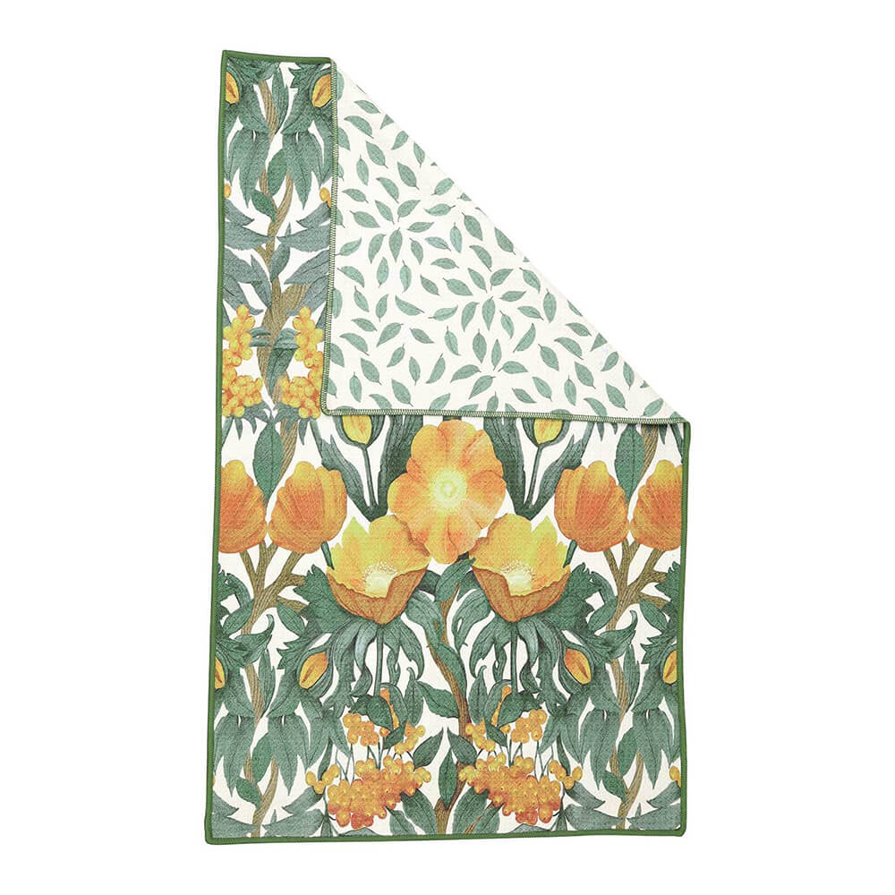 Picture of Icelandic Poppies Gold Eco Kitchen Tea Towel