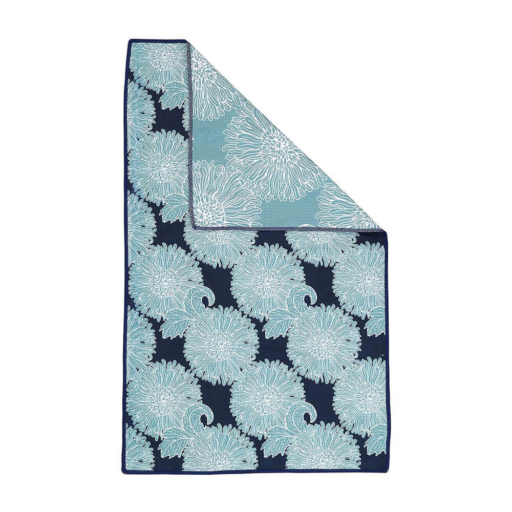 Picture of Chrysanthemum Flower Eco Kitchen Tea Towel