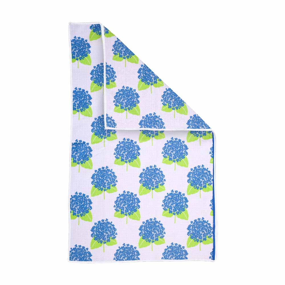 Picture of Hydrangea White Eco Kitchen Tea Towel