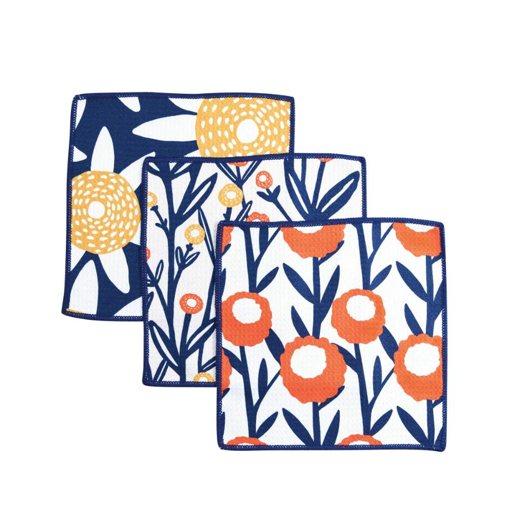 Picture of Field of Flowers Eco Dish Cloth (Set of 3)