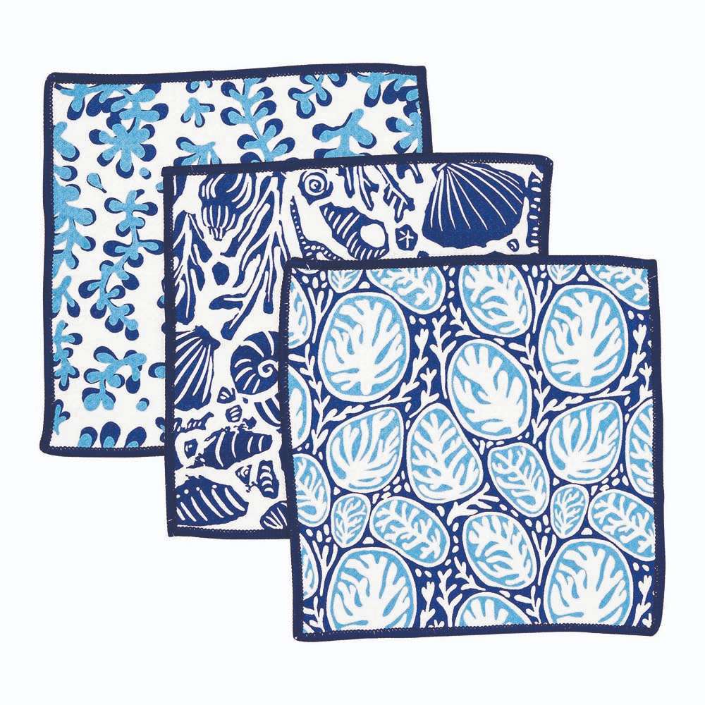 Picture of Sea Life Eco Dish Cloth (Set of 3)