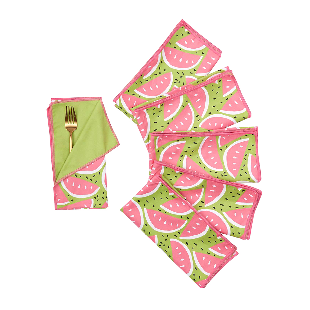 Picture of Watermelon Party Eco Dinner Napkins (Set of 6)