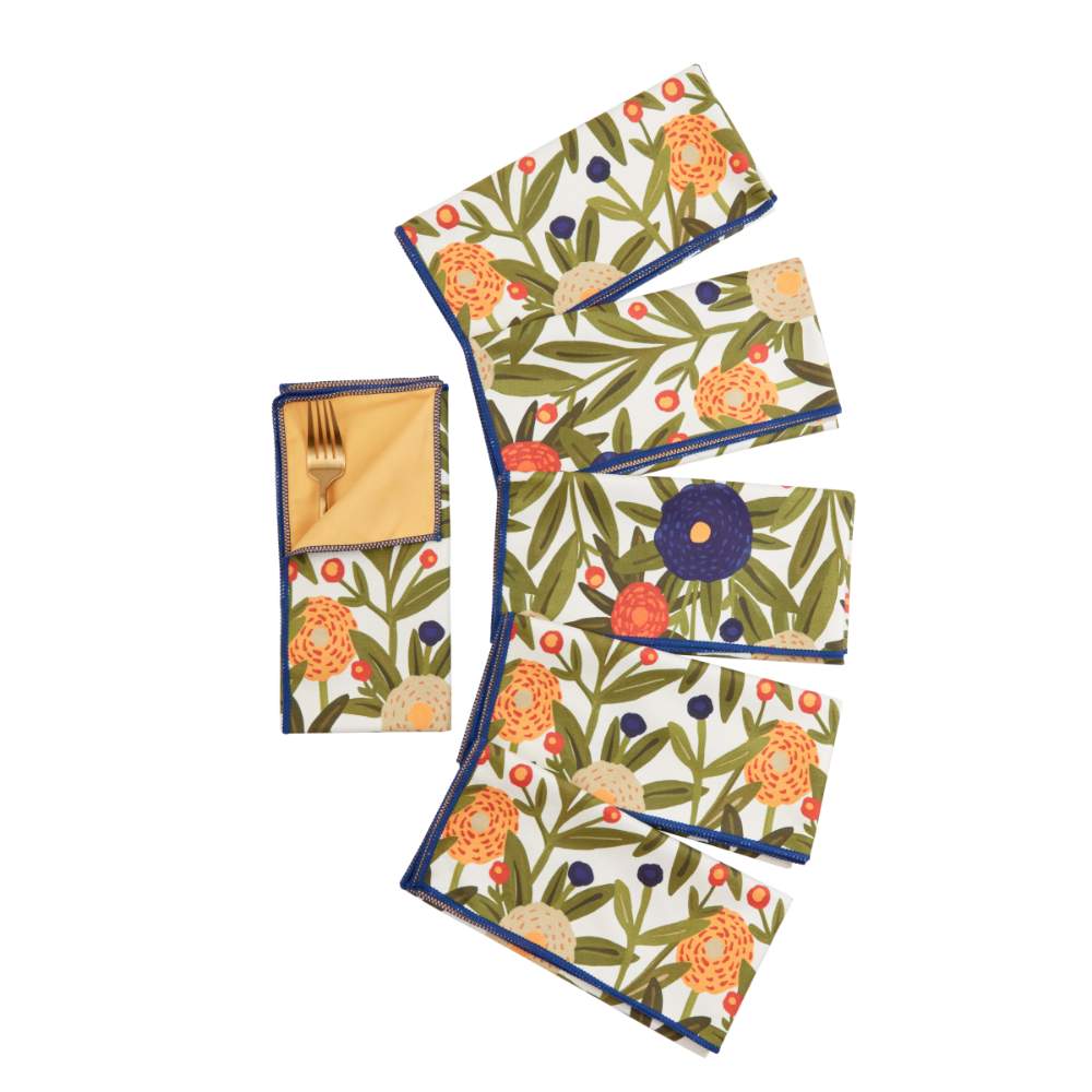 Picture of Harvest Sunshine Eco Dinner Napkins (Set of 6)