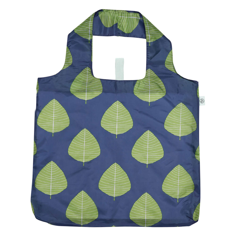 Picture of Aspen Leaves blu Reusable Shopping Bag