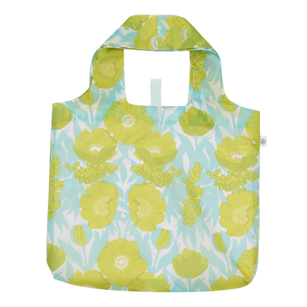 Picture of Icelandic Poppies Ocean blu Reusable Shopping Bag