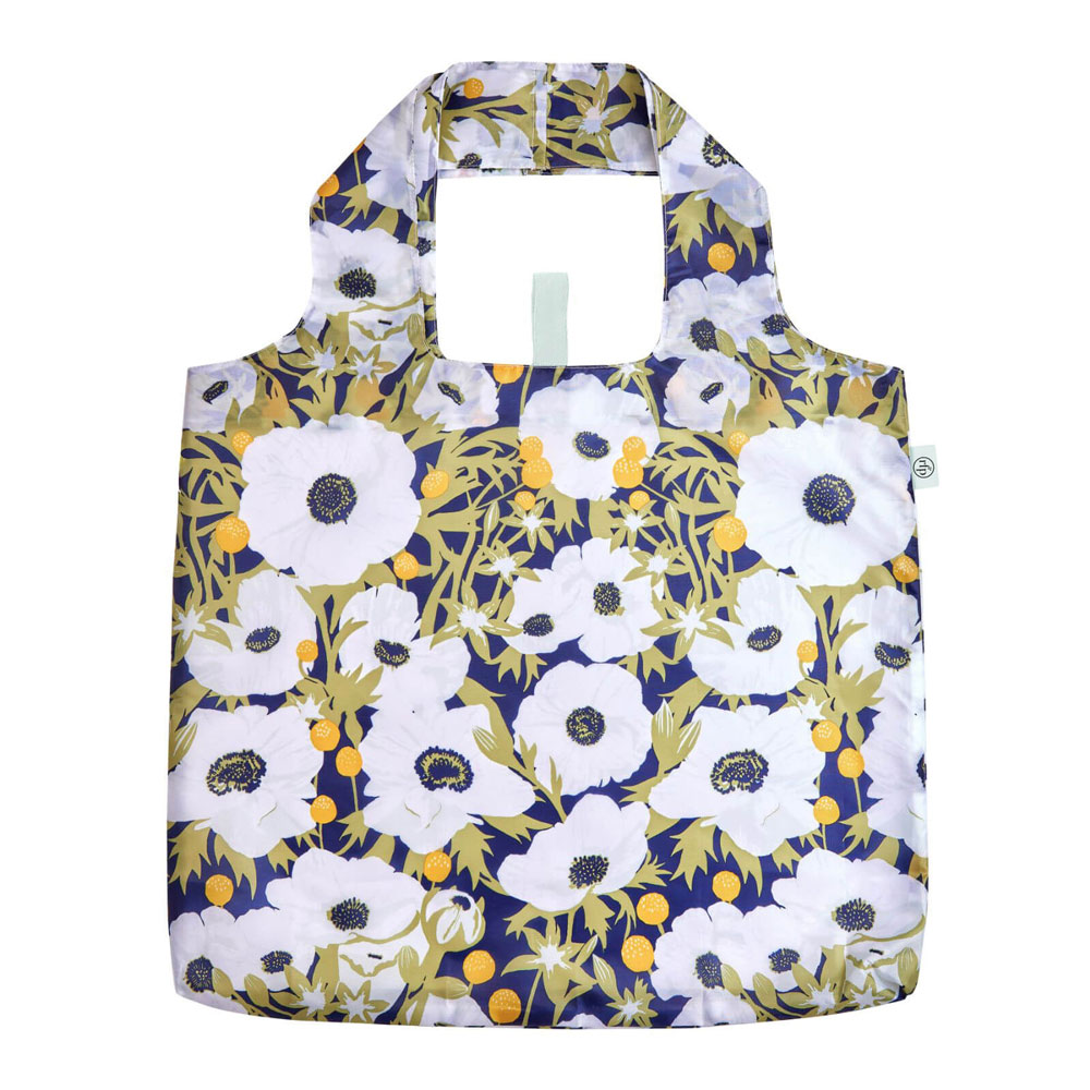 Picture of Anemone Poppy blu Reusable Shopping Bag