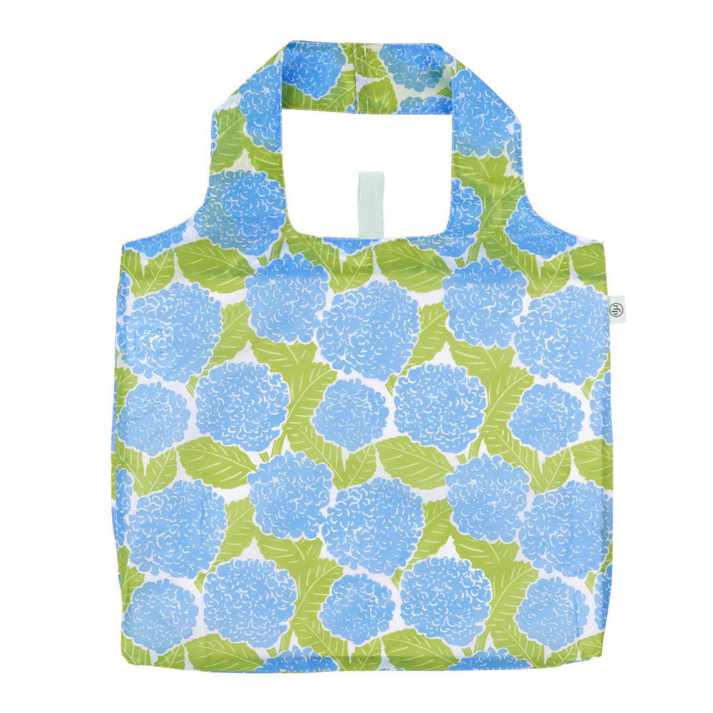 Picture of Blue Hydrangea blu Reusable Shopping Bag
