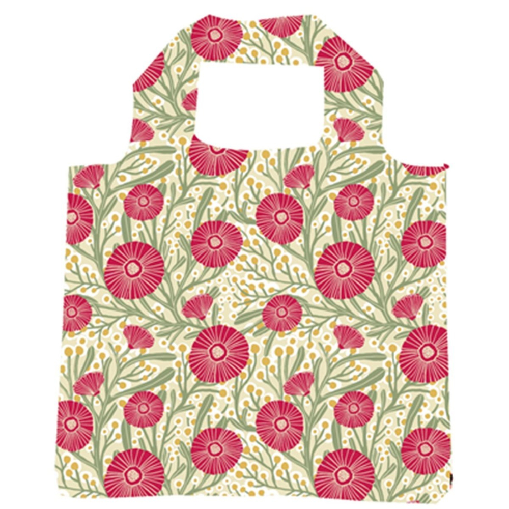 Picture of Camellia Bouquet blu Reusable Shopping Bag