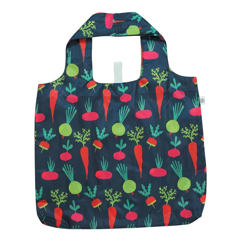 Picture of Root Veggies blu Reusable Shopping Bag