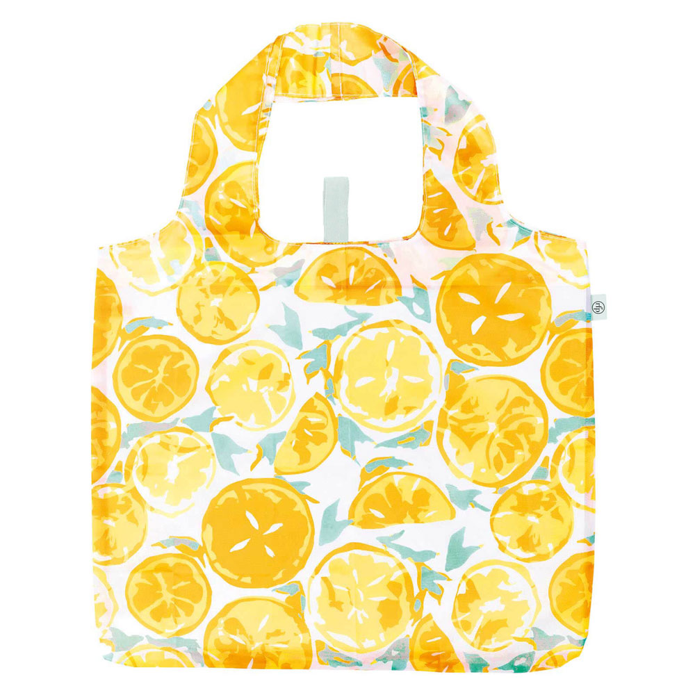 Picture of Lemon Slices  blu Reusable Shopping Bag