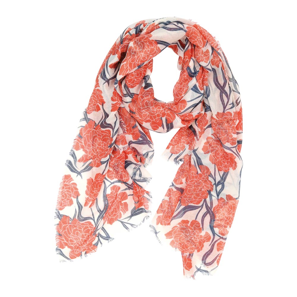 Picture of Marigold Orange Featherweight Scarf