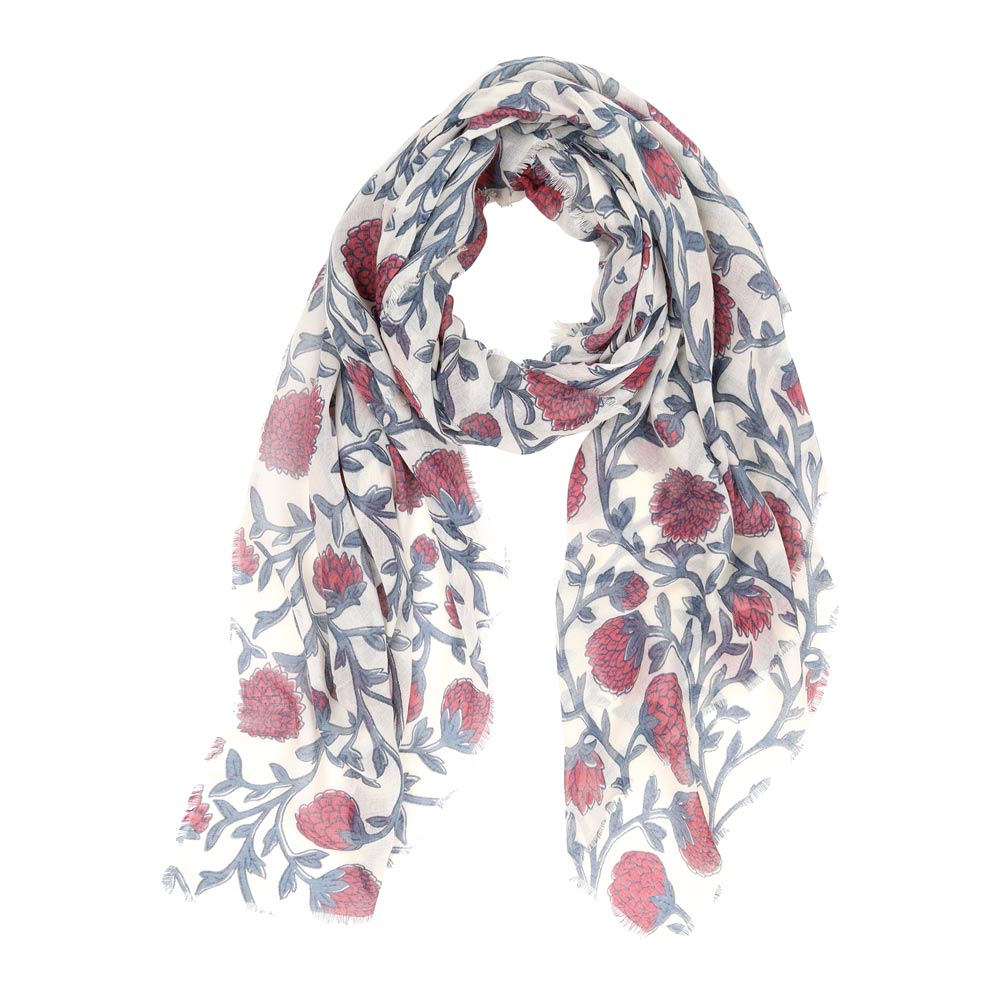 Picture of Ainsely Burgundy Featherweight Scarf