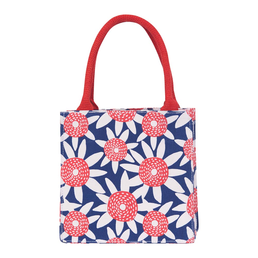 Picture of Straw Sunflower Red Reusable Itsy Bitsy Gift Bag