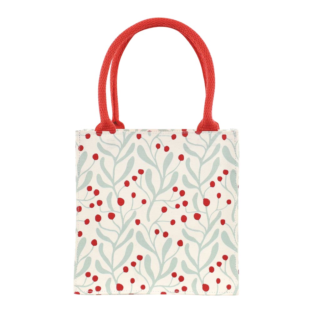 Picture of Scarlet Mistletoe Reusable Itsy Bitsy Gift Bag