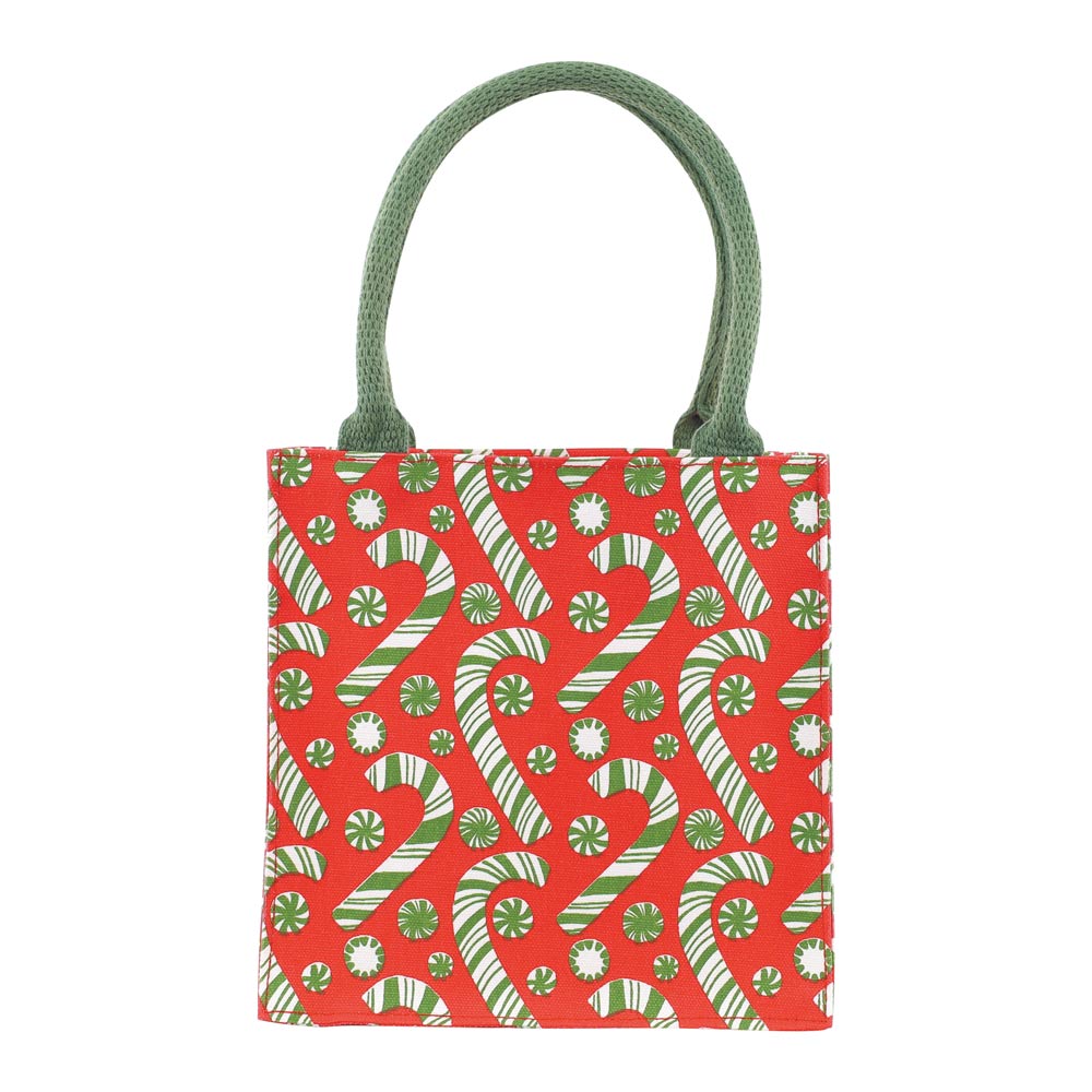 Picture of Candy Cane Joy Reusable Itsy Bitsy Gift Bag
