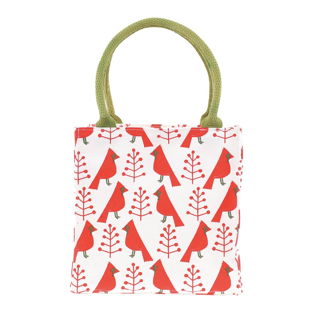 Picture of Cardinal & Tree Reusable Itsy Bitsy Gift Bag
