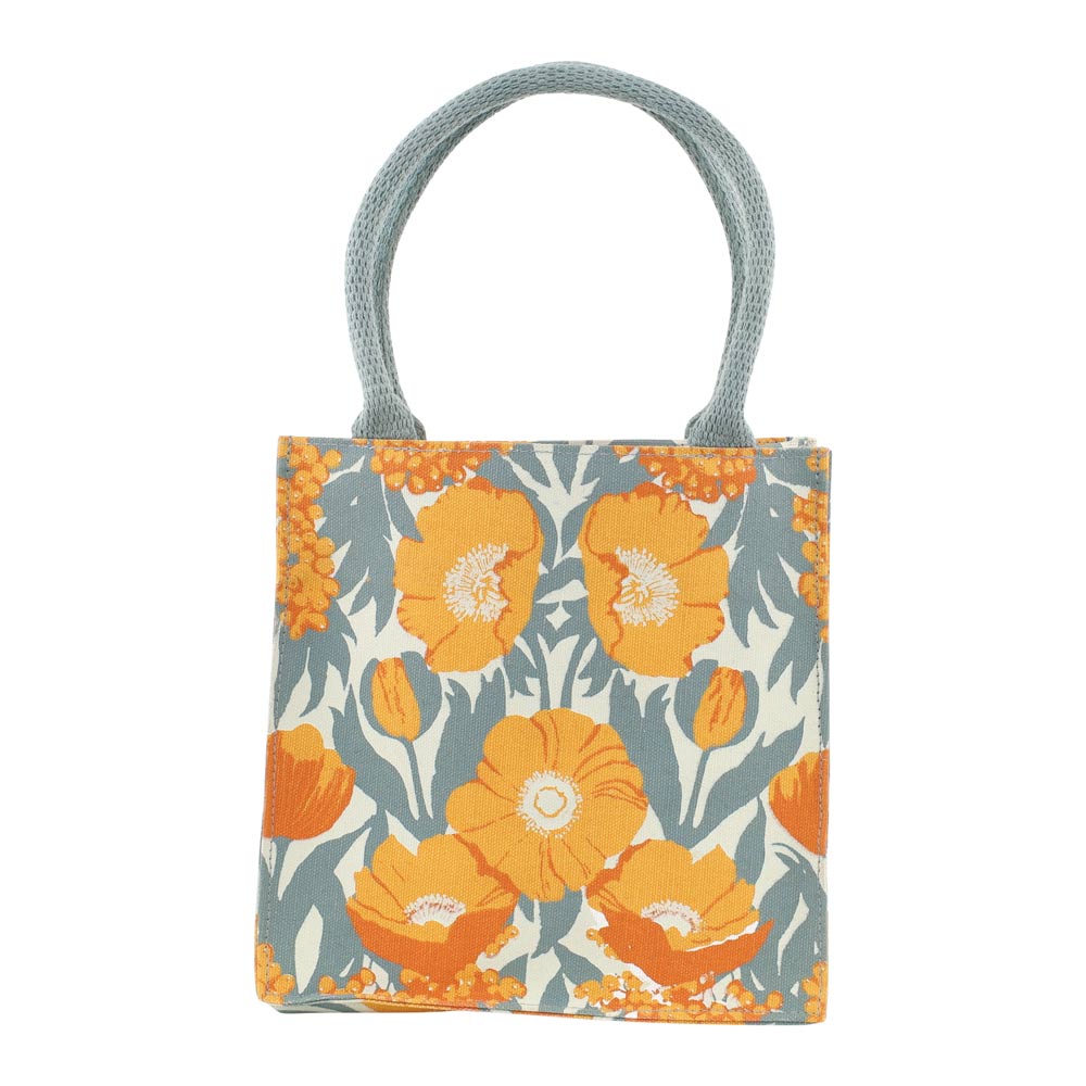 Picture of Icelandic Poppies Gold Reusable Itsy Bitsy Gift Ba