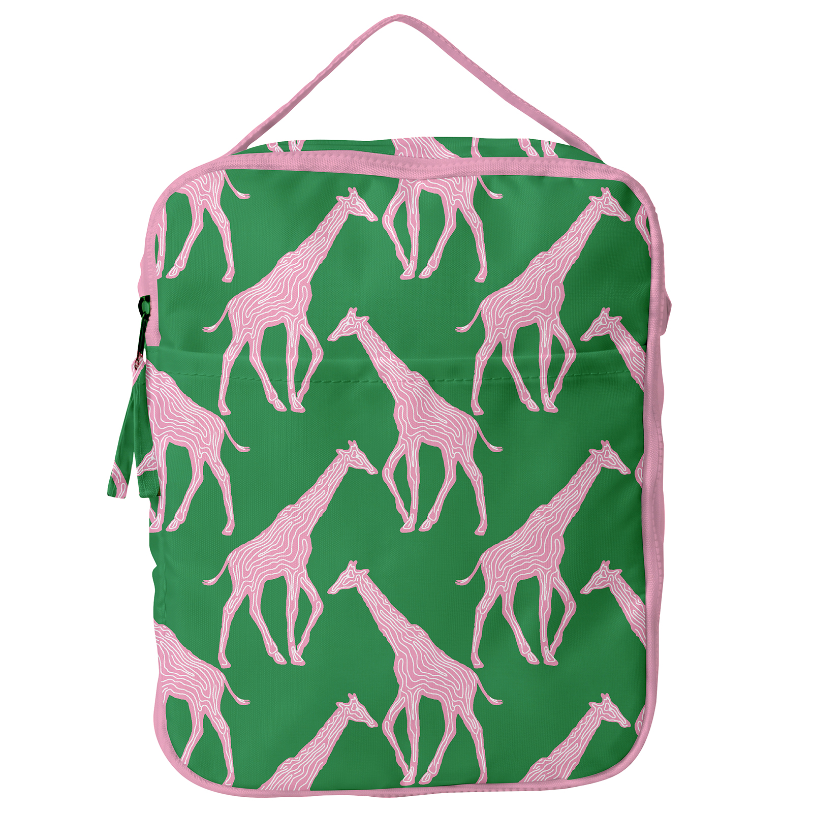 Picture of Giraffe Pink & Green Lunch Tote