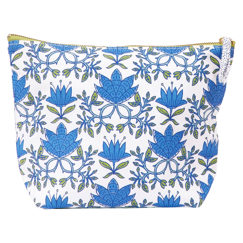 Picture of Tilly Blue Green Large Essential Canvas Pouch