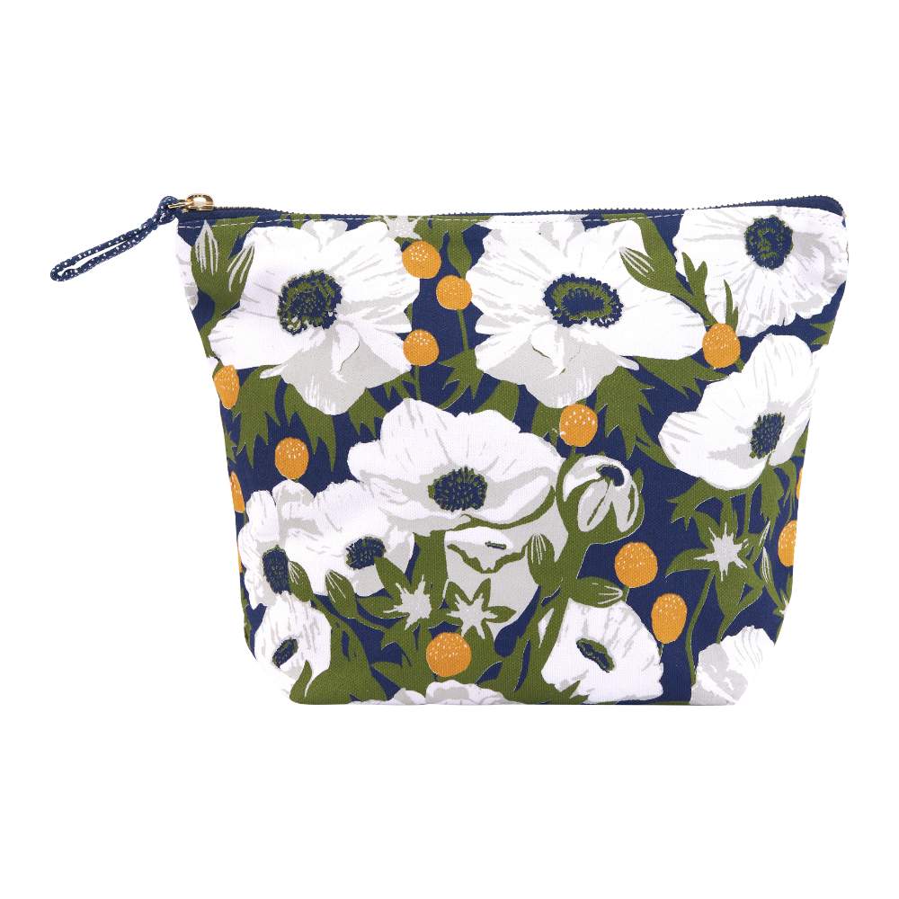 Picture of Anemone Poppy Large Essential Canvas Pouch