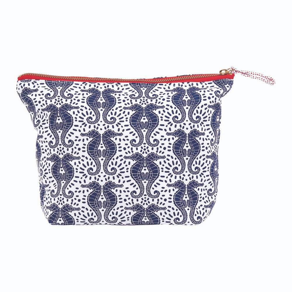 Picture of Seahorse Large Essential Canvas Pouch