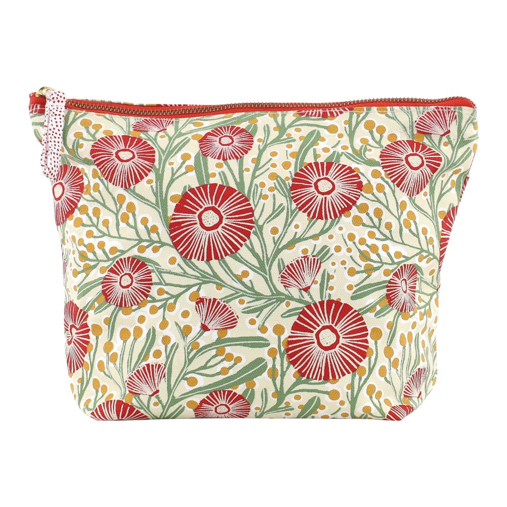 Picture of Camellia Bouquet Large Essential Canvas Pouch