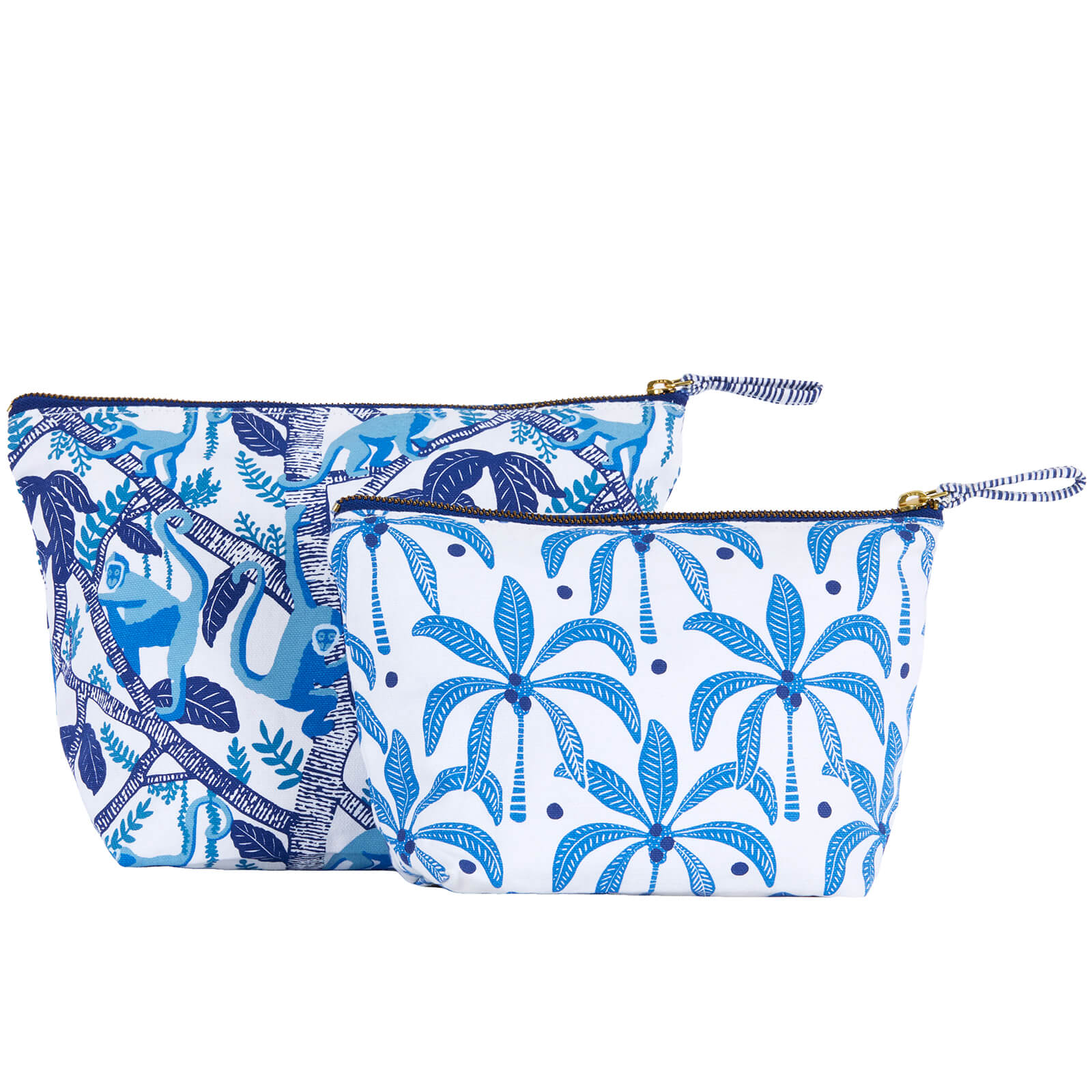 Picture of Coco Monkey Essential Canvas Pouch Set of 2