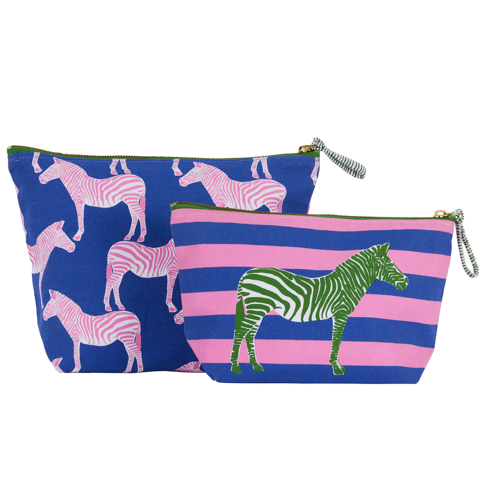 Picture of Zebra Essential Canvas Pouch Set of 2