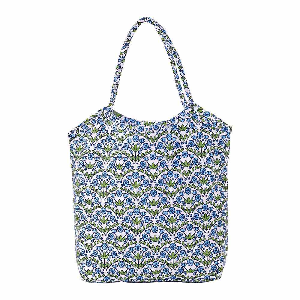 Picture of Blaire Blue Canvas Bucket Bag