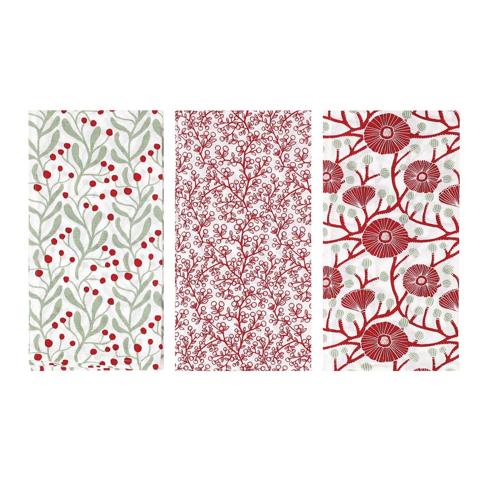 Picture of Camellia Cotton Kitchen Towels (Set of 3)