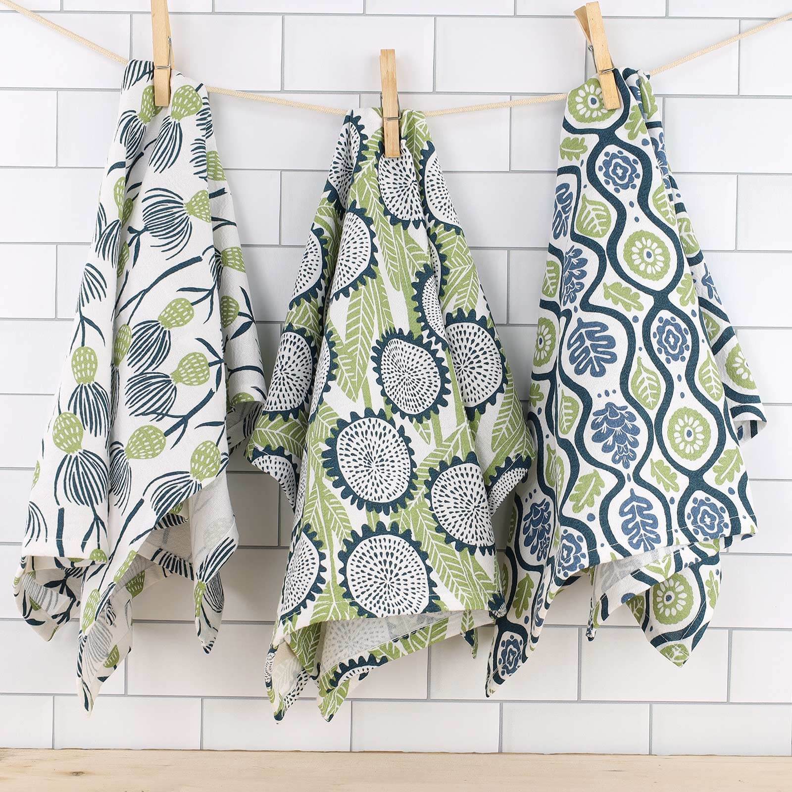 Picture of Foraging Cotton Kitchen Towels (Set of 3)