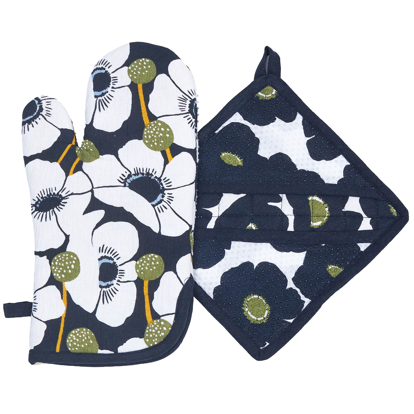 Picture of Windflower Oven Mitt Pot Holder (set of 2)