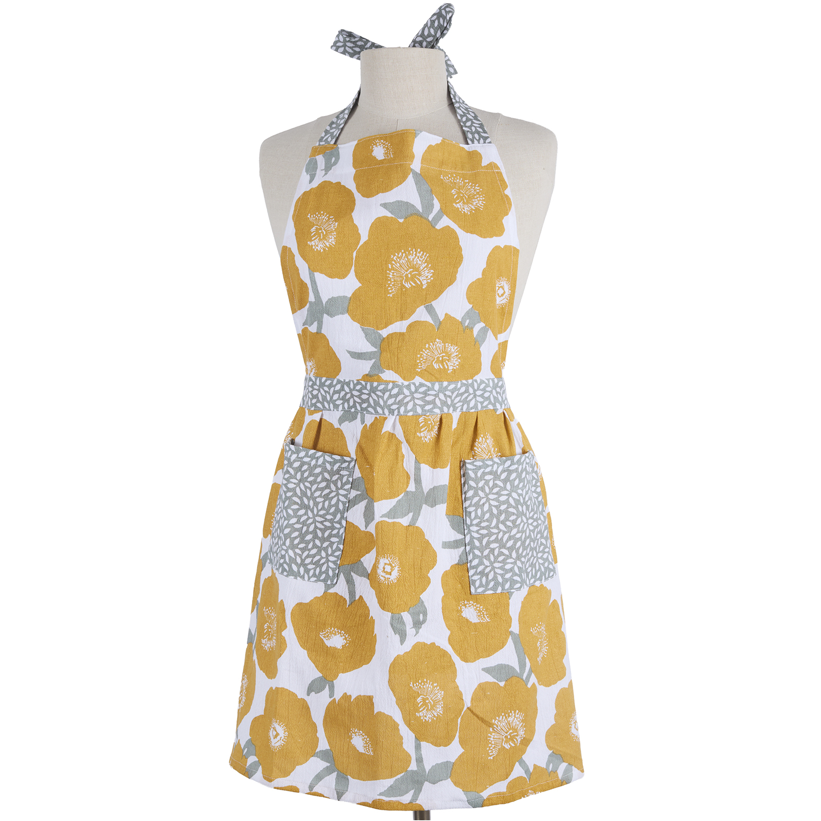 Picture of Poppies Gold Apron