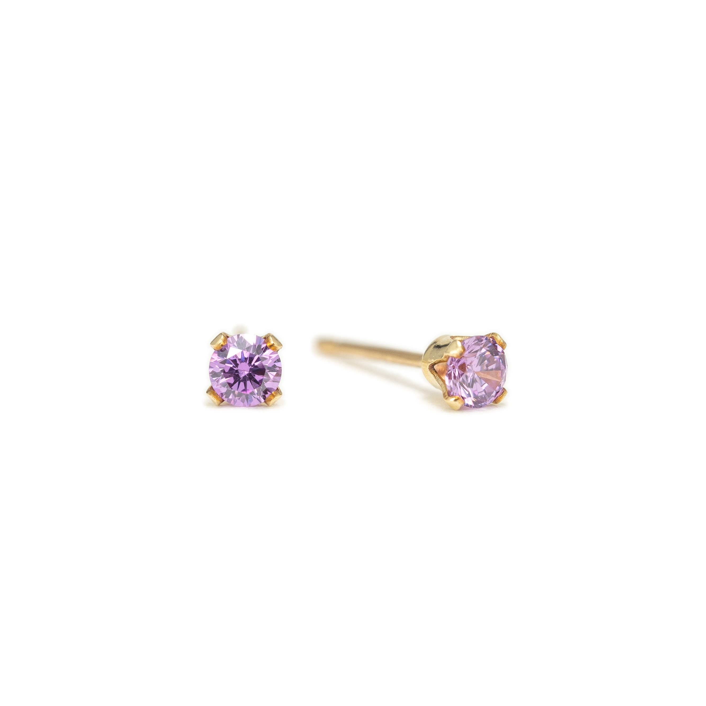 Picture of Birthstone Gold-Filled Stud Earrings - June