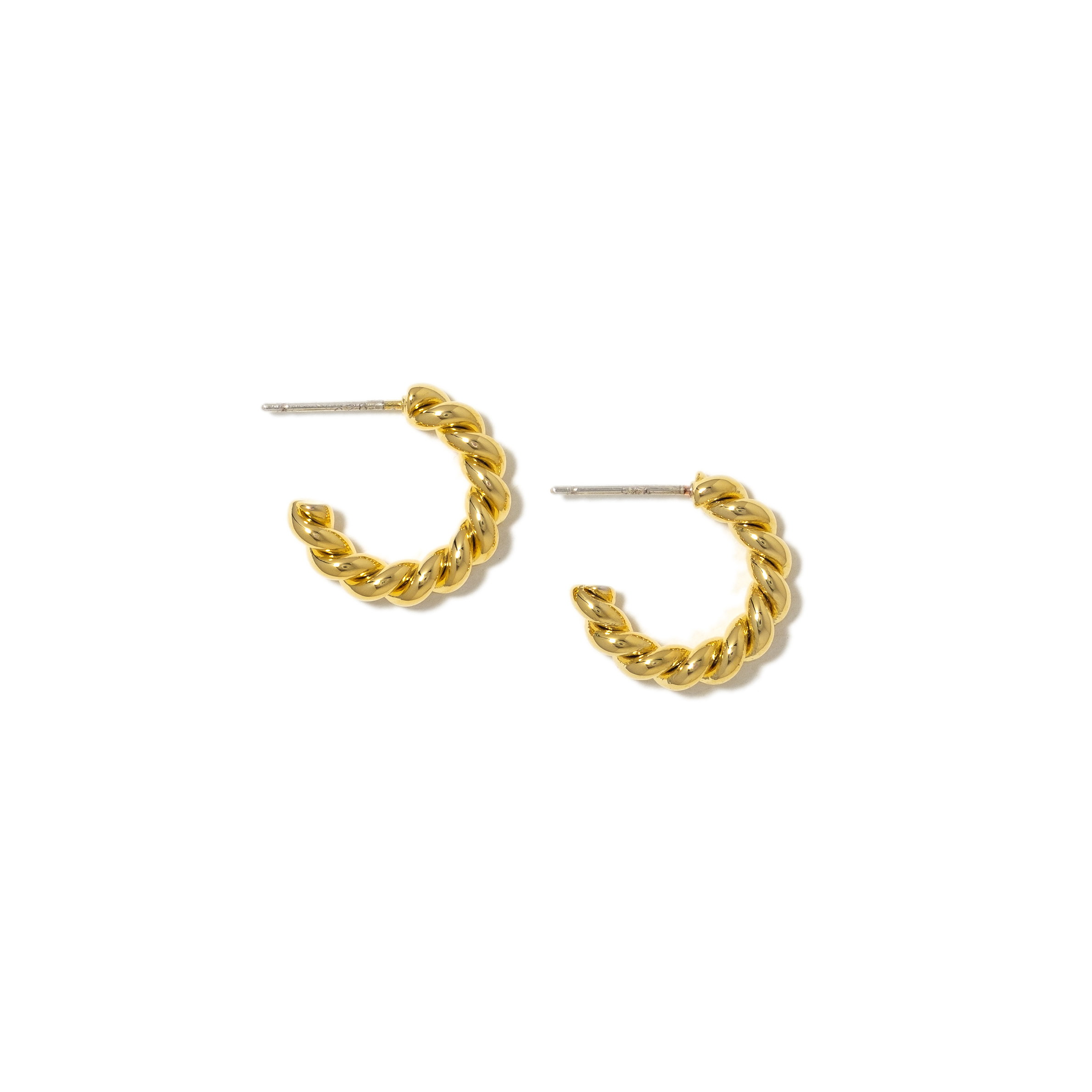 Picture of Dawson Hoop Earrings - Gold